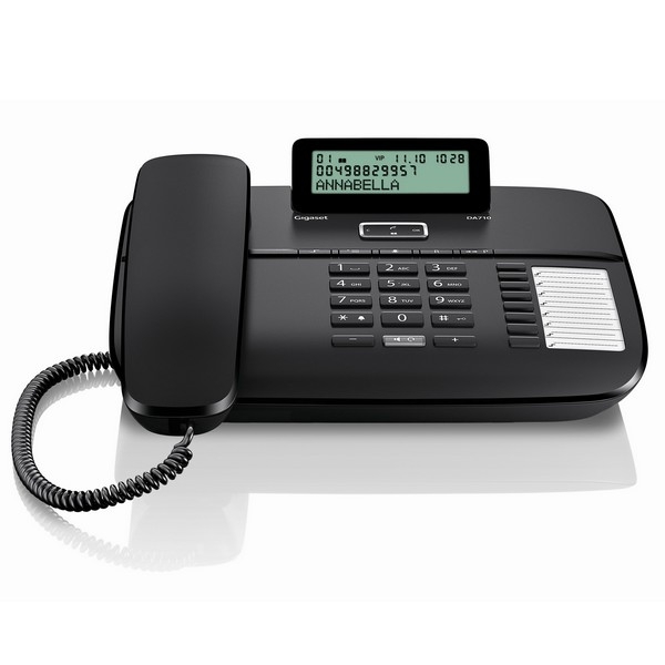 Téléphonie DECT : Gigaset DA710 Black